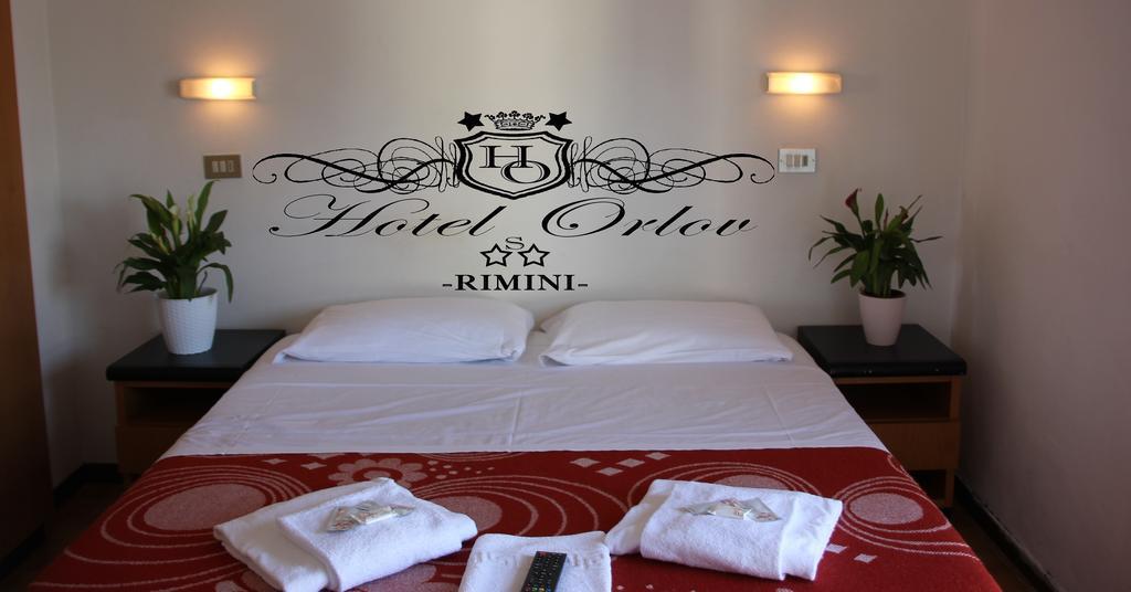Hotel Orlov Rimini Exteriör bild