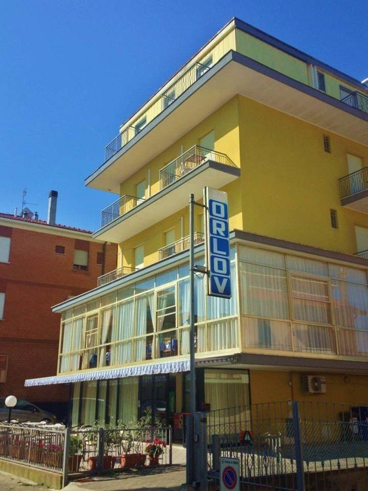 Hotel Orlov Rimini Exteriör bild